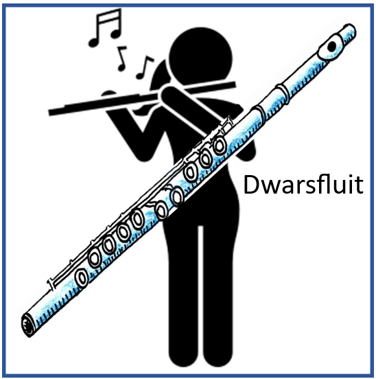 dwarsfluit+speler